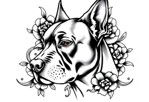PITBULL tattoo idea