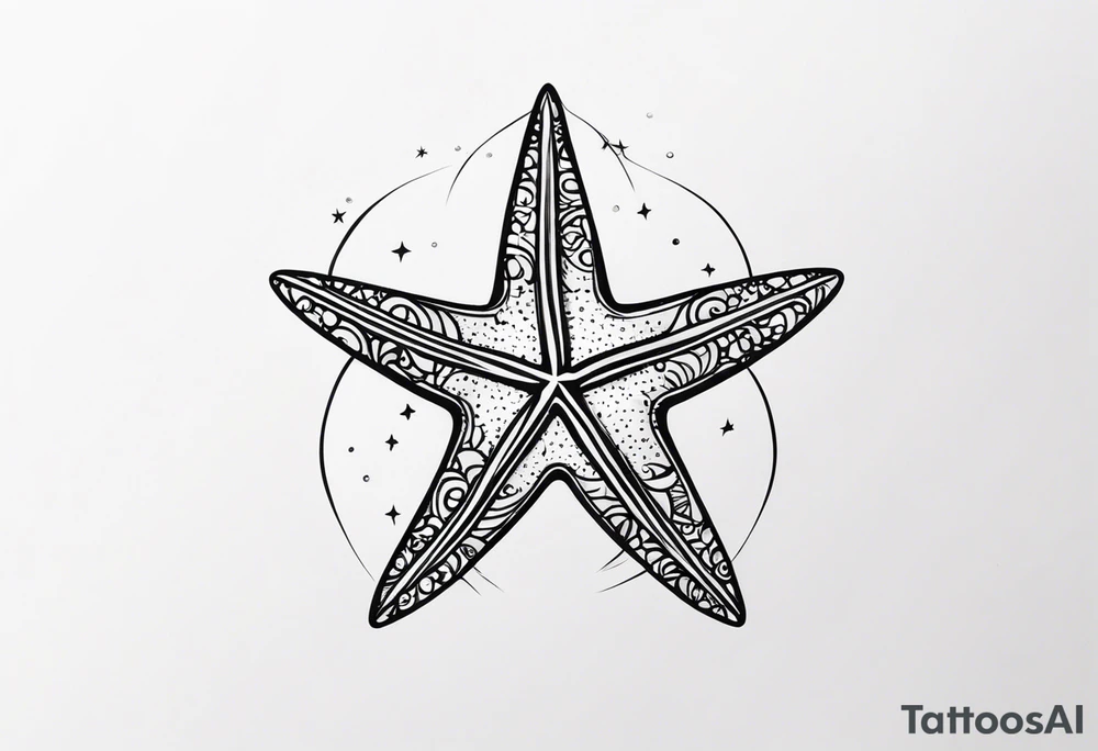 Starfish bracelet tattoo idea