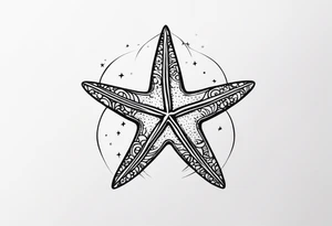 Starfish bracelet tattoo idea
