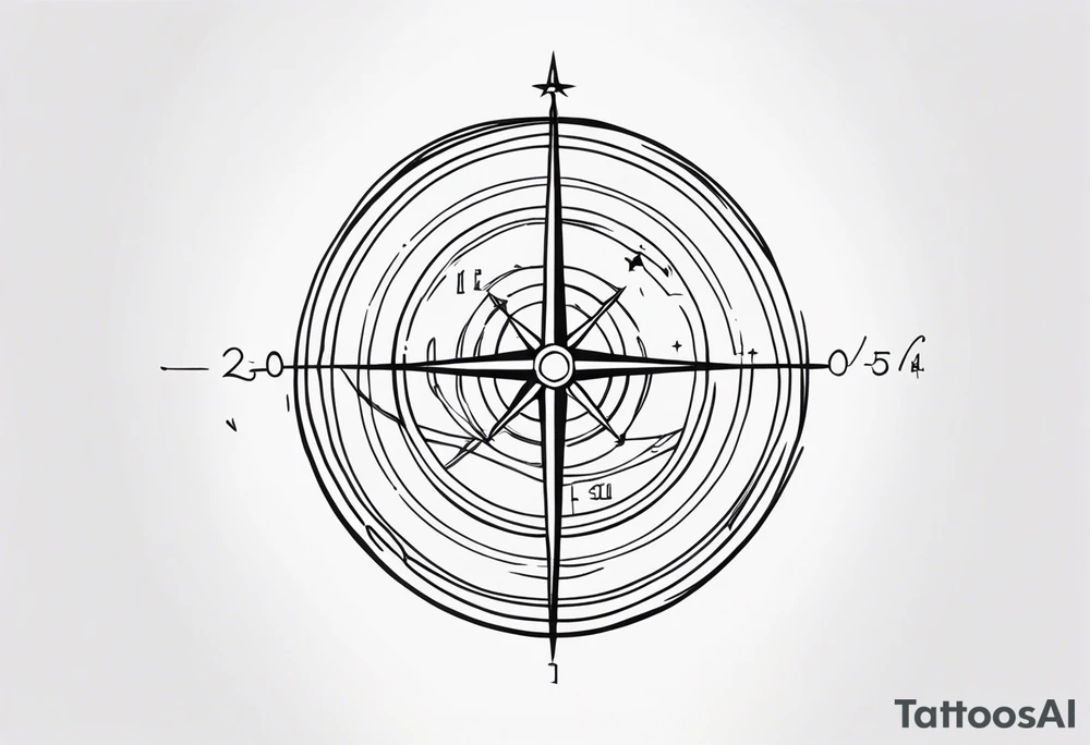 Coordinates tattoo idea