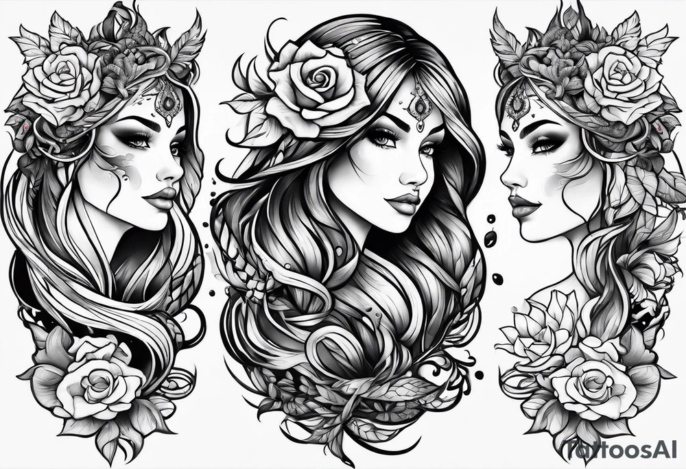 Fire tattoo idea