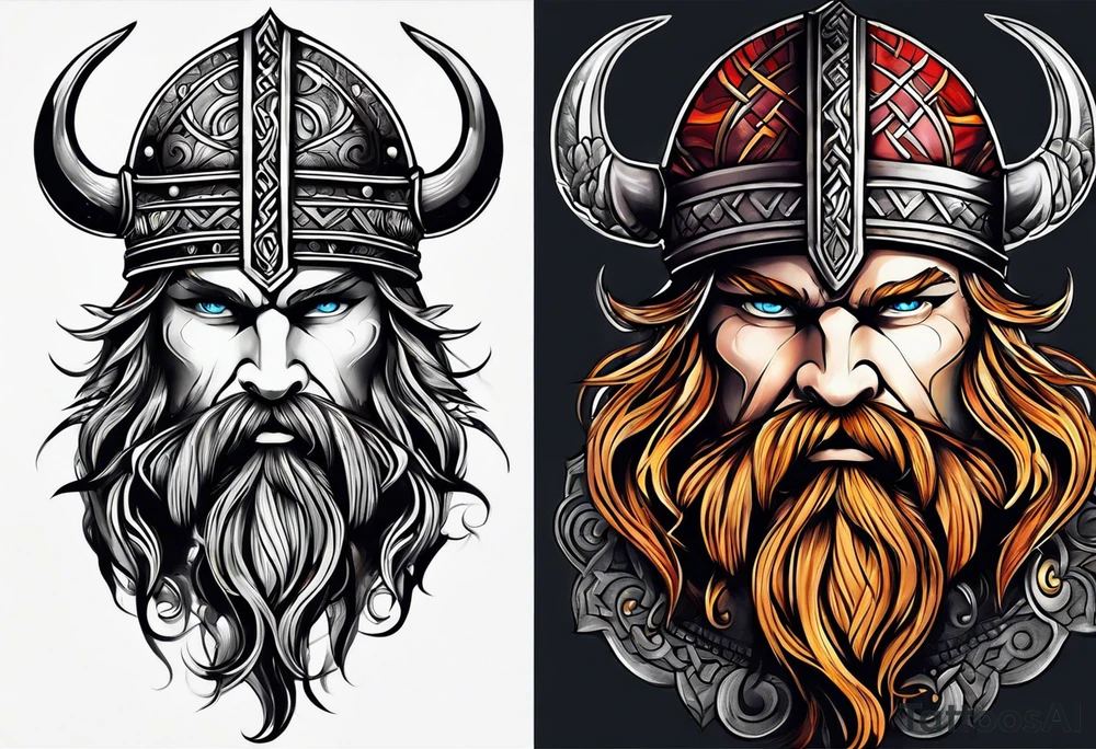 Viking tattoo idea