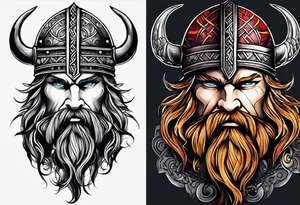 Viking tattoo idea