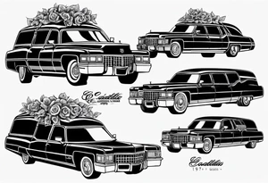 1973 Cadillac hearse
L tattoo idea