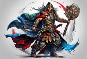 Warrior tattoo idea