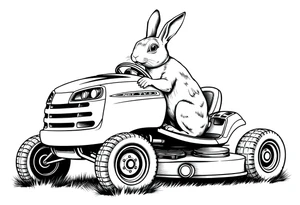 Speed dial from riding lawnmower turtle rabbit. tattoo idea