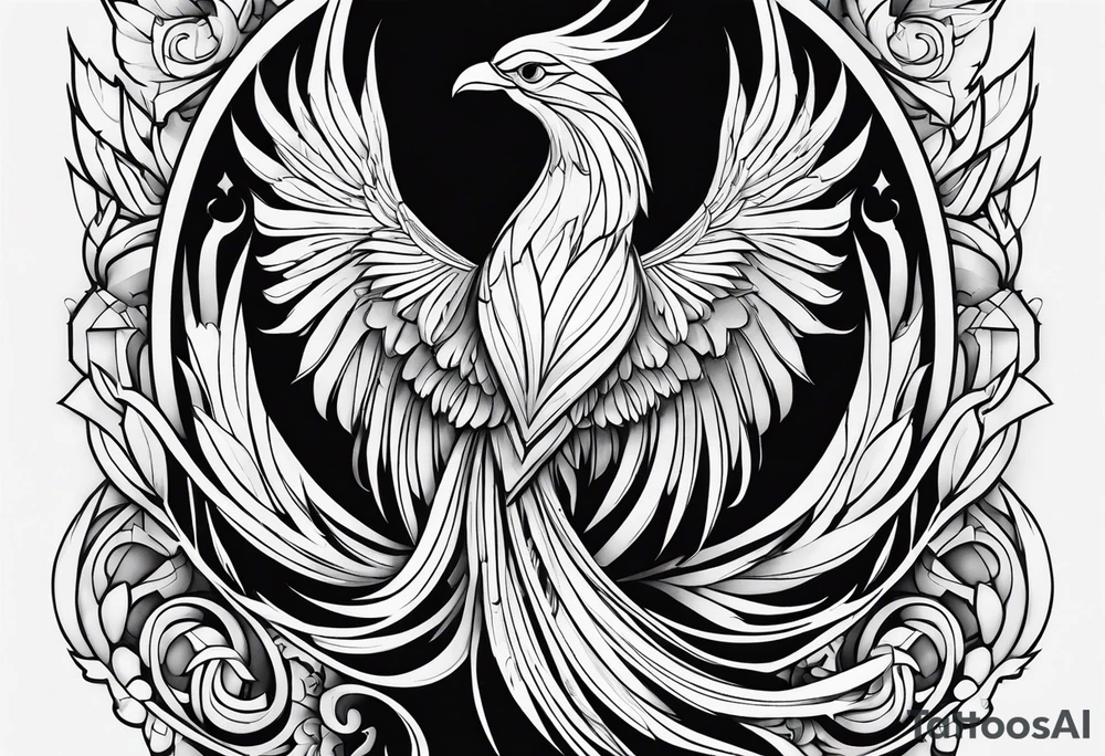 phoenix tattoo idea