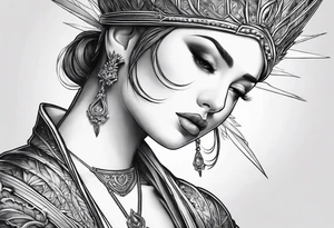 Spear of Longinus tattoo idea