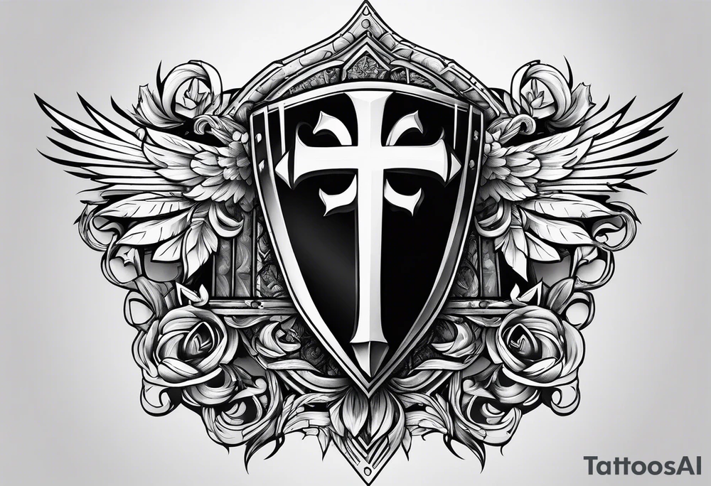 crusader tattoo idea