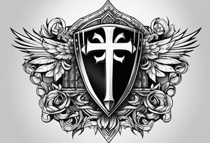 crusader tattoo idea