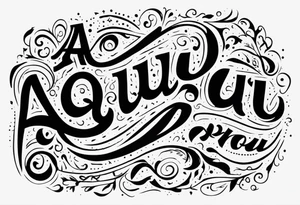 "aqui y ahora" message tattoo idea