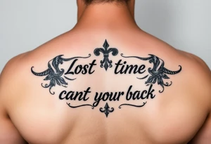 Lost time you can't get back tattoo idea