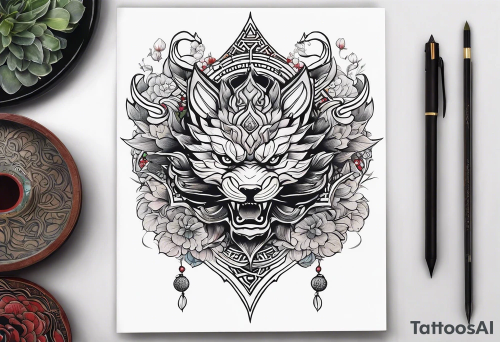 elder scrolls tattoo idea