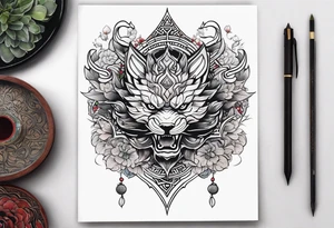 elder scrolls tattoo idea