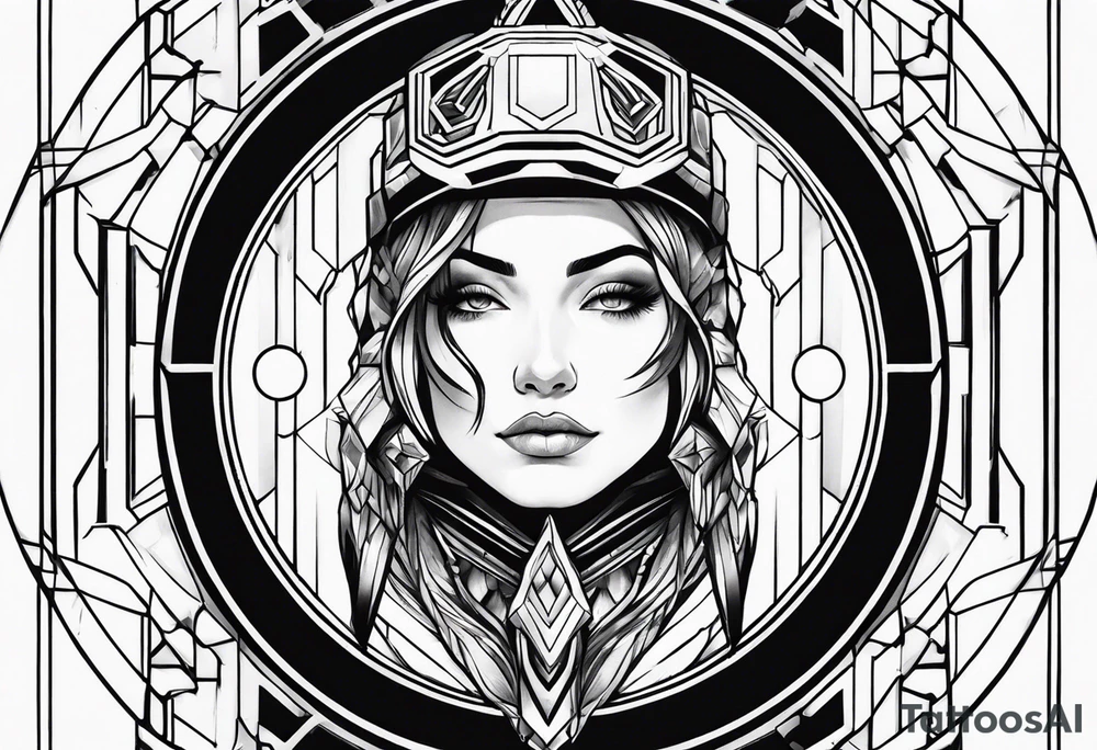 Halo tattoo idea