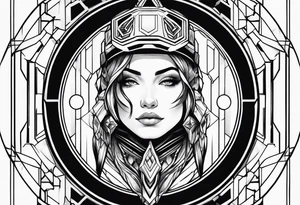 Halo tattoo idea