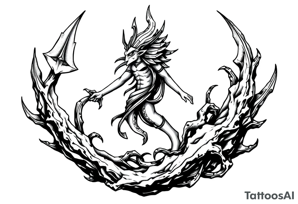 Atlantis tattoo idea