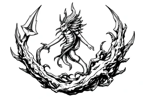 Atlantis tattoo idea