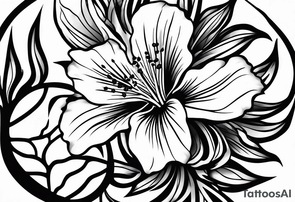 Kampala uganda Flame tree flower tattoo idea