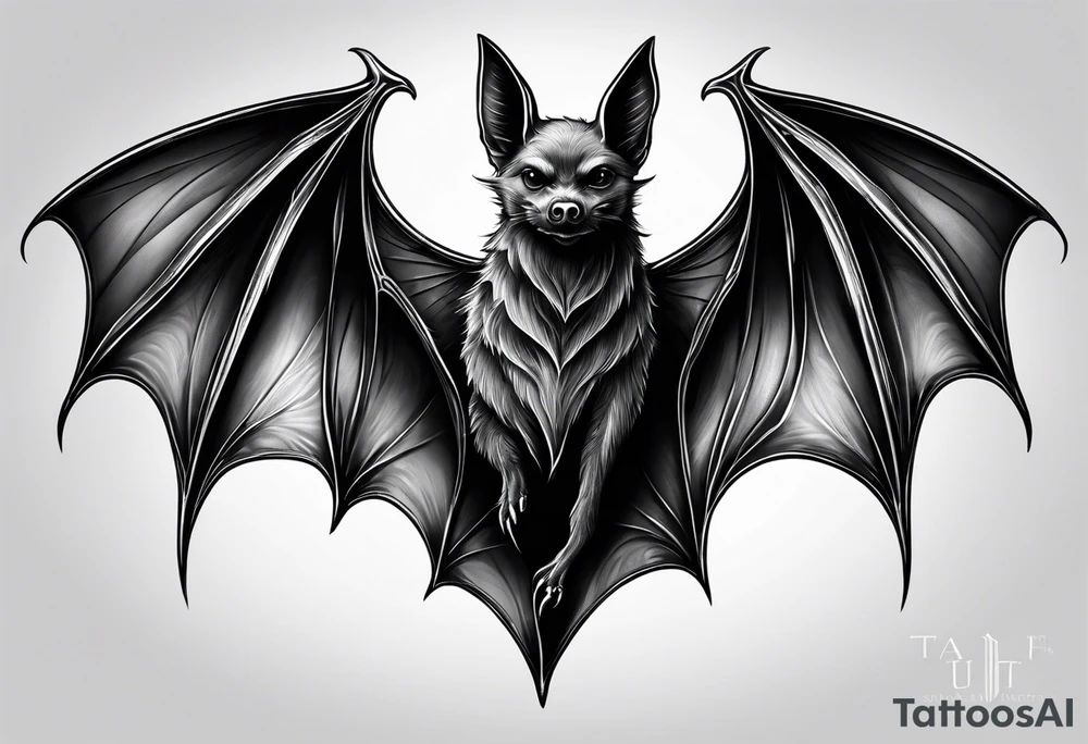 Vampire bats tattoo idea