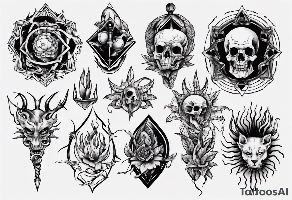 Corruption tattoo idea