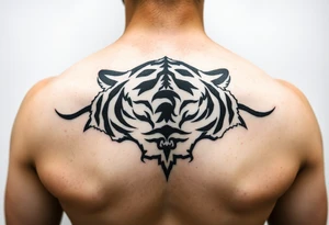 tiger stripe camo tattoo idea