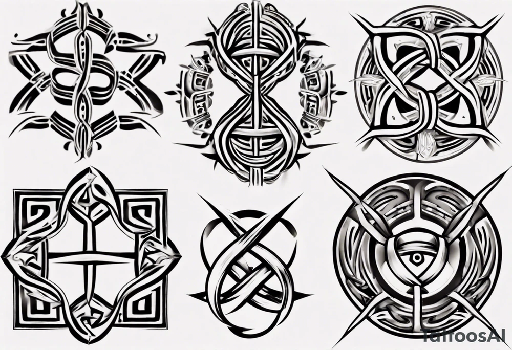 Prime knot 6,1 but very simple and clean tattoo idea