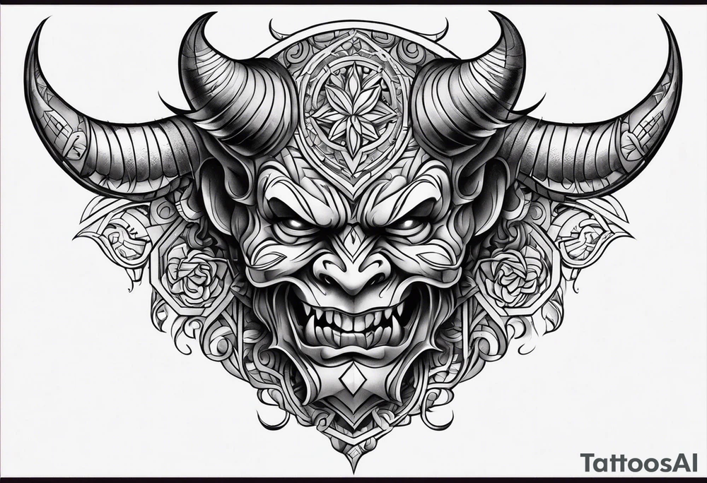 devil tattoo chicano tattoo idea