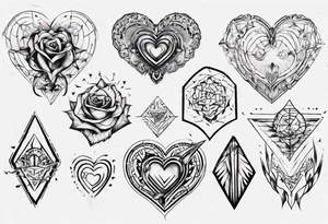 corazon tattoo idea