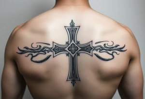 serbian cross tattoo idea
