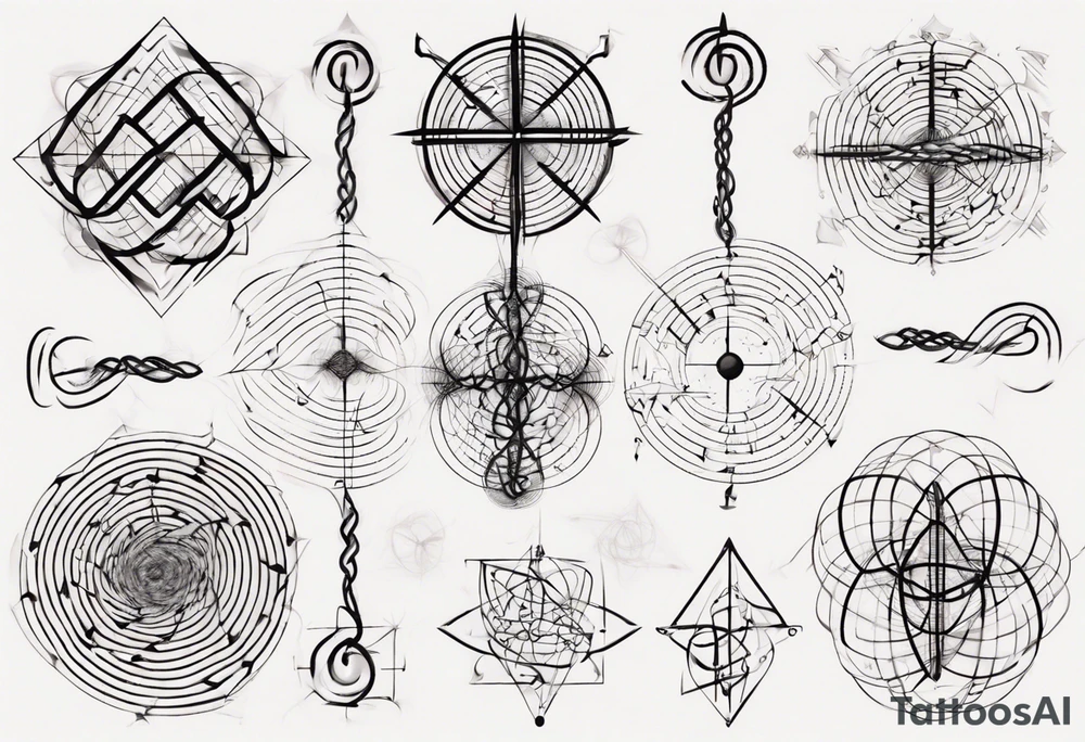 Friendship graph mathematically correct with a prime knot 6,1 tattoo idea