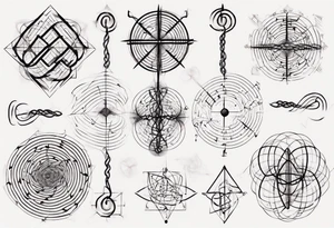 Friendship graph mathematically correct with a prime knot 6,1 tattoo idea