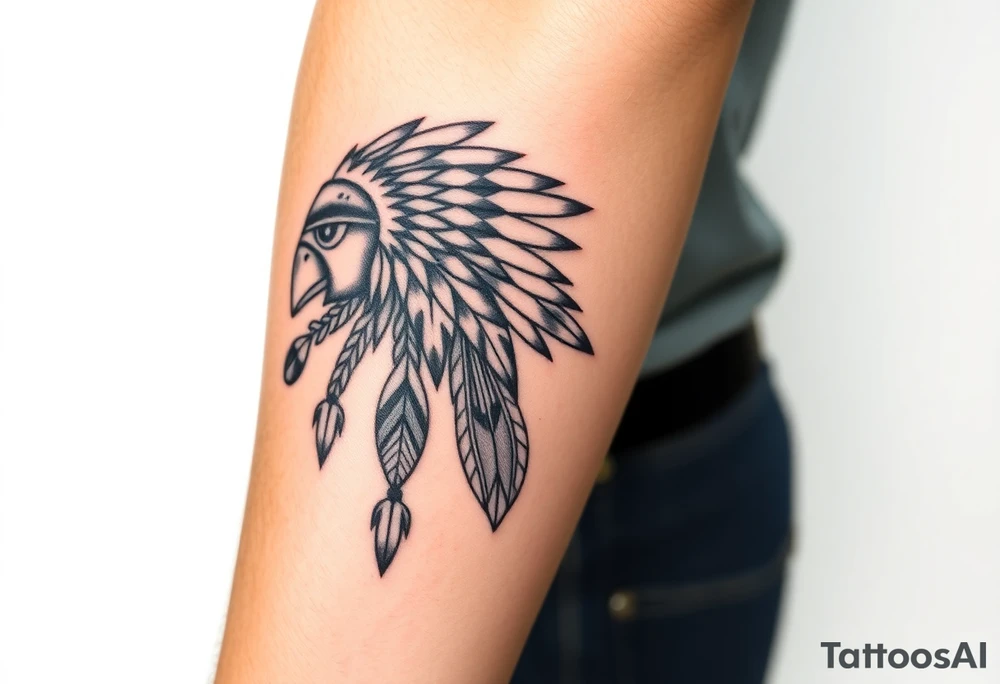 Native American totem animals tattoo idea