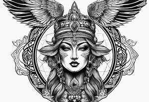 Cleveland Guardian statue tattoo idea