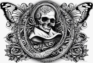 DNA double strand tattoo idea