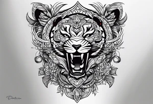 Dillon Forte Knee tattoo tattoo idea