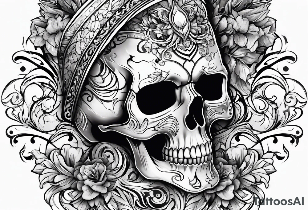 VOLONTÉ SKULL tattoo idea
