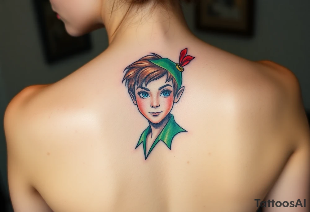 Peter Pan tattoo idea