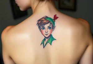 Peter Pan tattoo idea