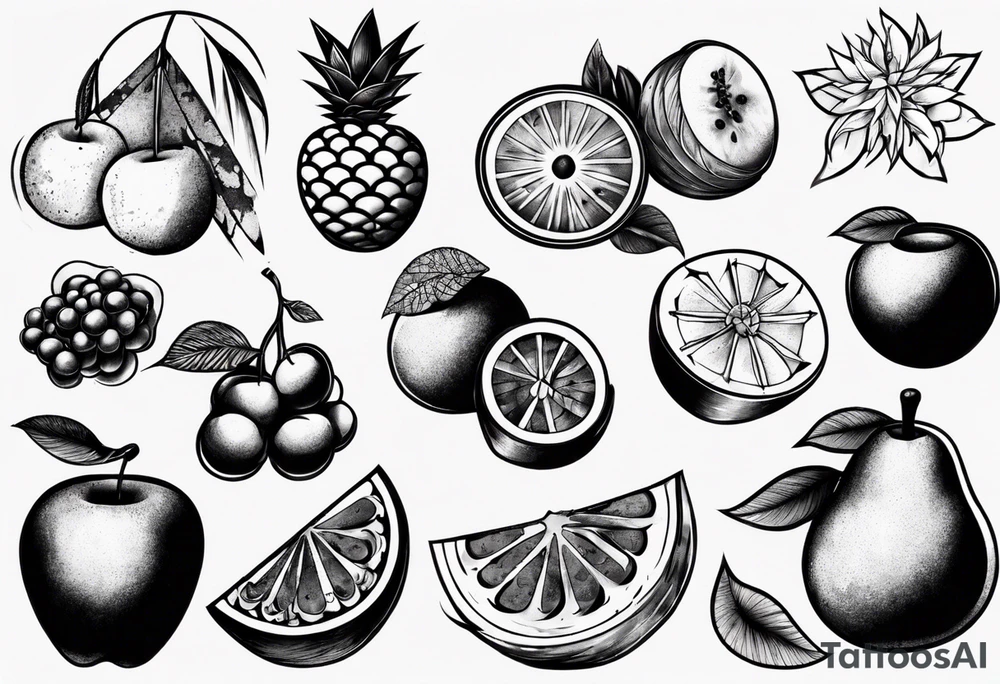 Fruits tattoo idea