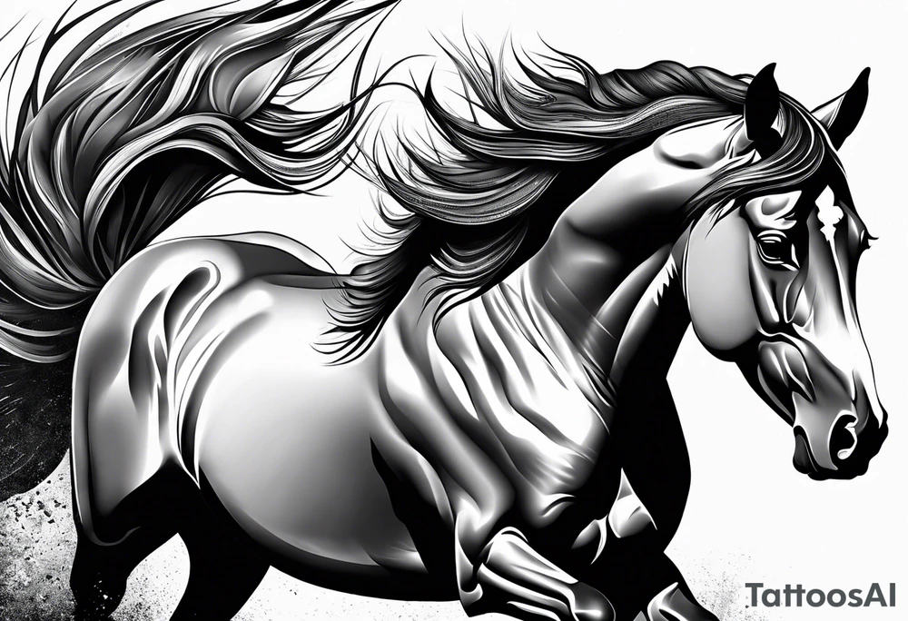 horse tattoo idea