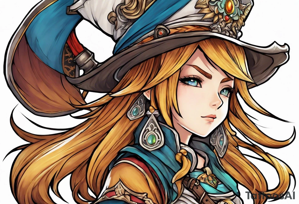 Beatrix from Final Fantasy IX tattoo idea