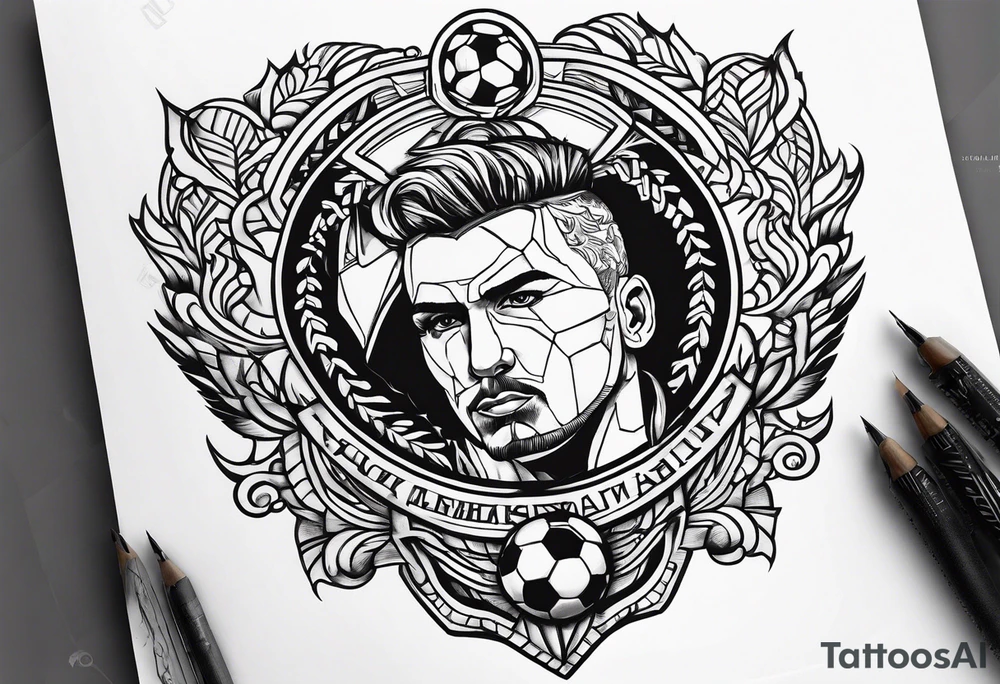 Soccer/ Albanian tattoo idea