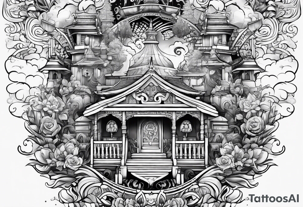 Trip around the world, family tattoo idea