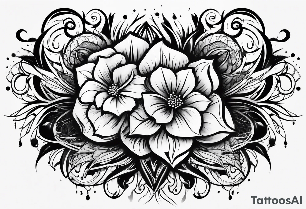 blood tattoo idea