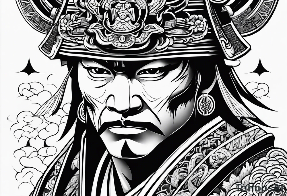 samurai tattoo idea