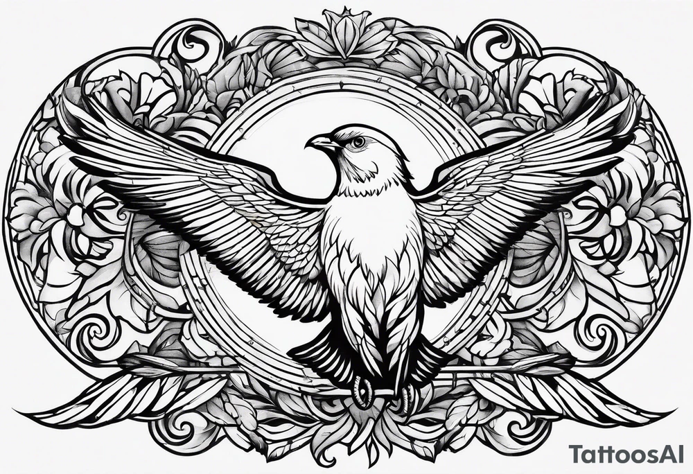 Free bird, penny tattoo idea