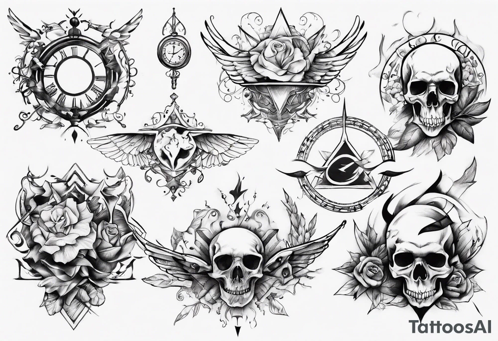 bed tattoo idea