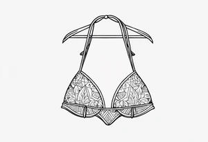 Bikini tattoo idea