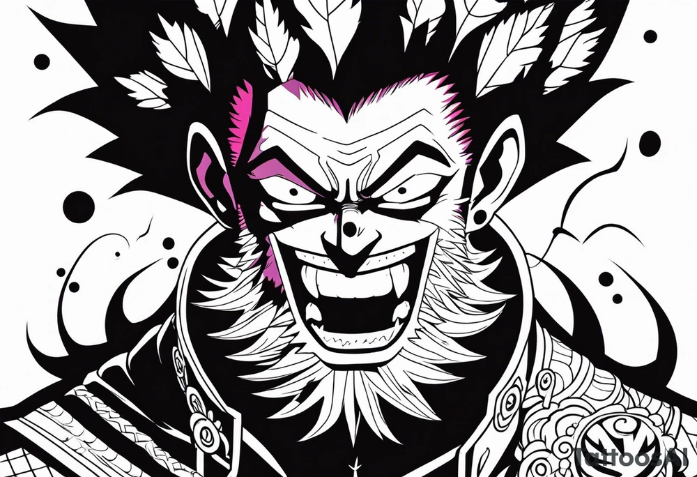 Katakuri from One piece Anime tattoo idea